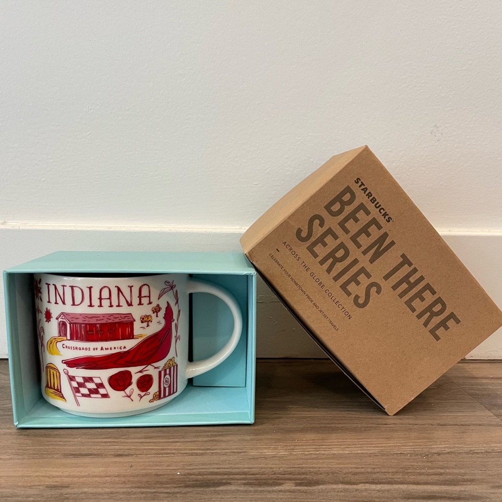 NEW 14oz Starbucks Indiana Been There Mug